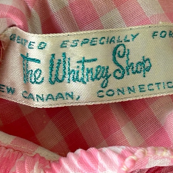 The Whitney Shop Hand Made Dress Pink Embroidered Maxi Dress Sz See Measurements - Picture 6 of 12